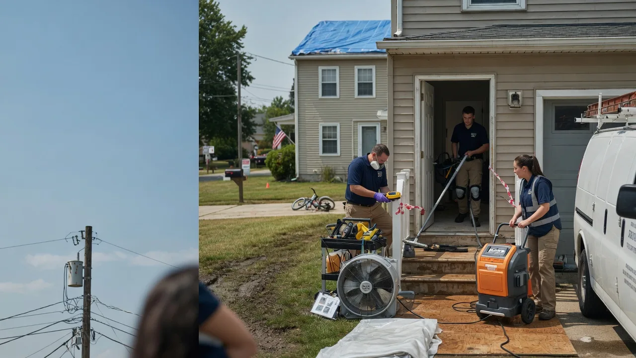 Water Damage Repair in New Blaine, AR near me